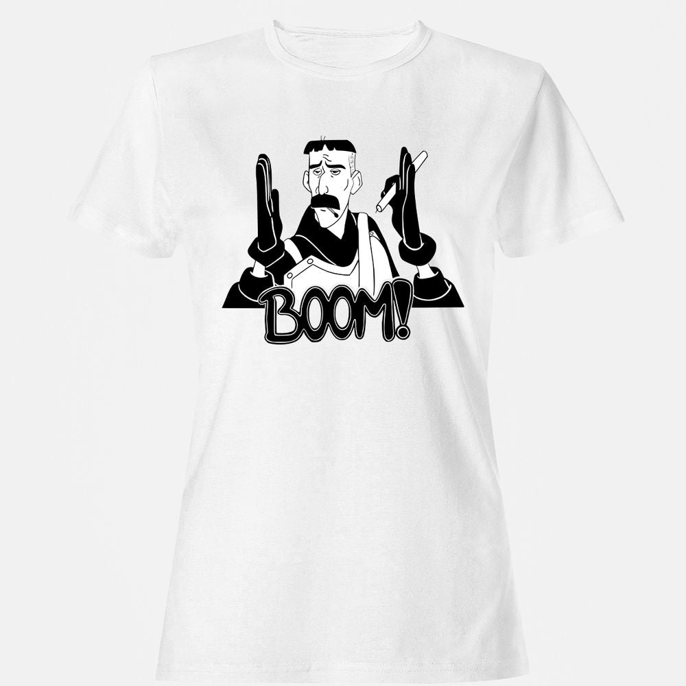 Women's T-Shirt - D7N9GNGX - White - 1