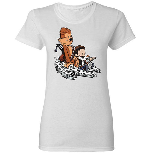 Han and Chewie - White - 1