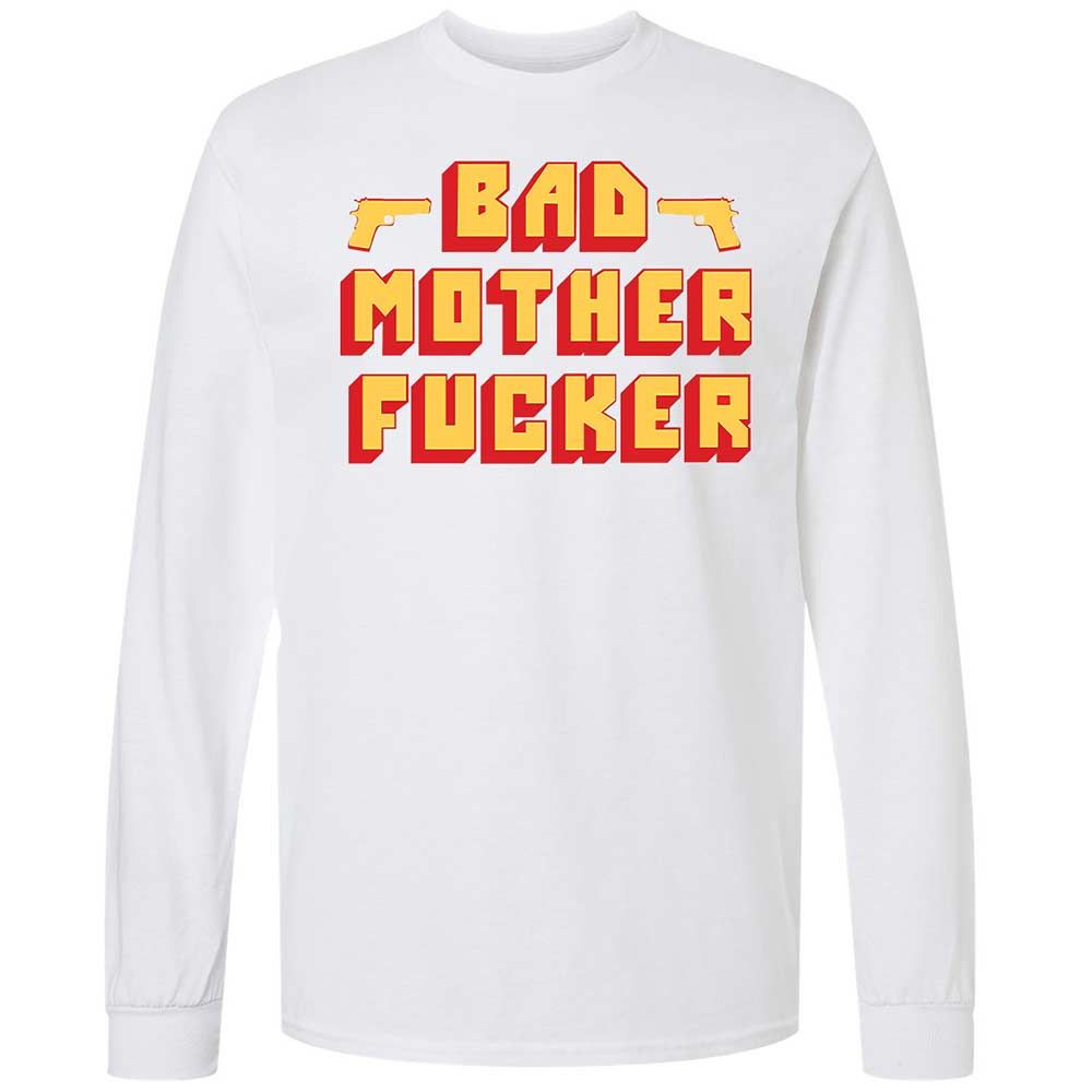Bad Motherfucker - White - 1