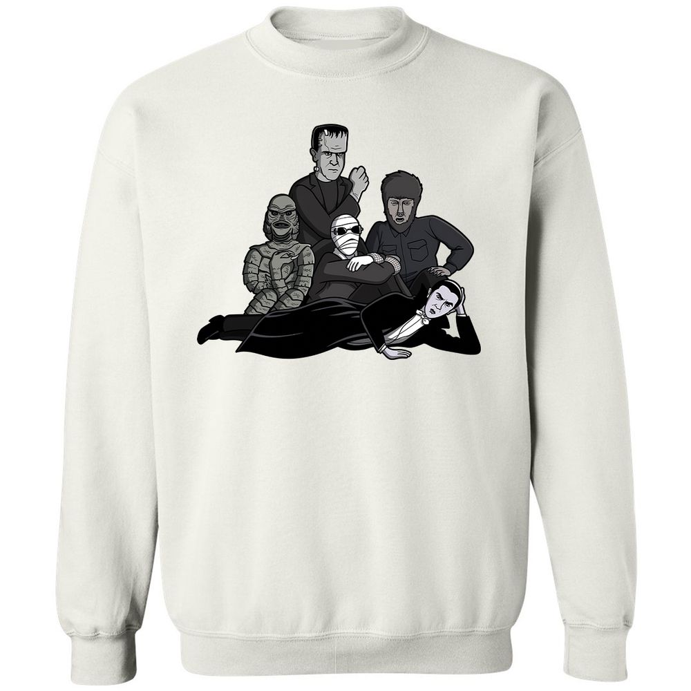 Classic Unisex Sweatshirt - KDK8CJXW - White - 1