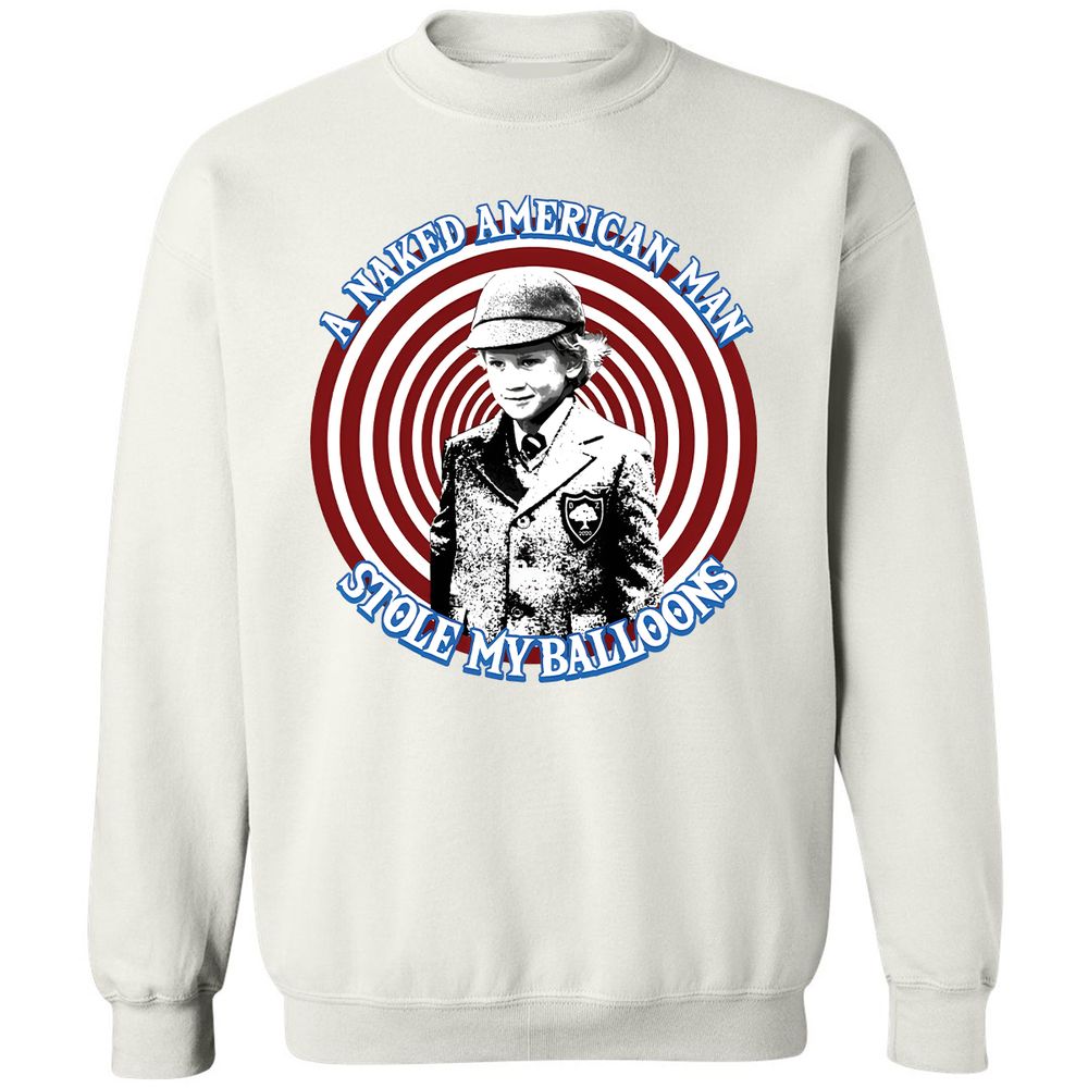 Classic Unisex Sweatshirt - AFH1RBNC - White - 1