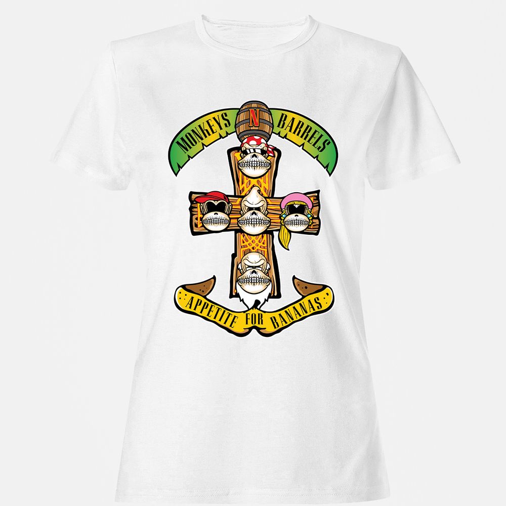 Women's T-Shirt - Y1UKQ8ZJ - White - 1