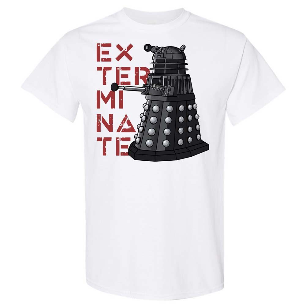 Dalek Exterminate - White - 1