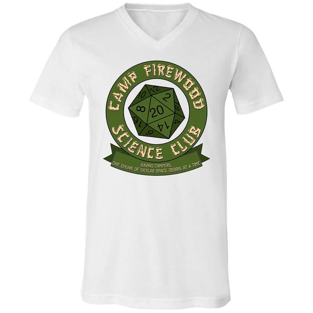 Camp Firewood Science Club - White - 1