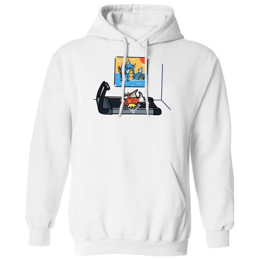 Classic Unisex Hoodie - H8TFX1EC - White - 1