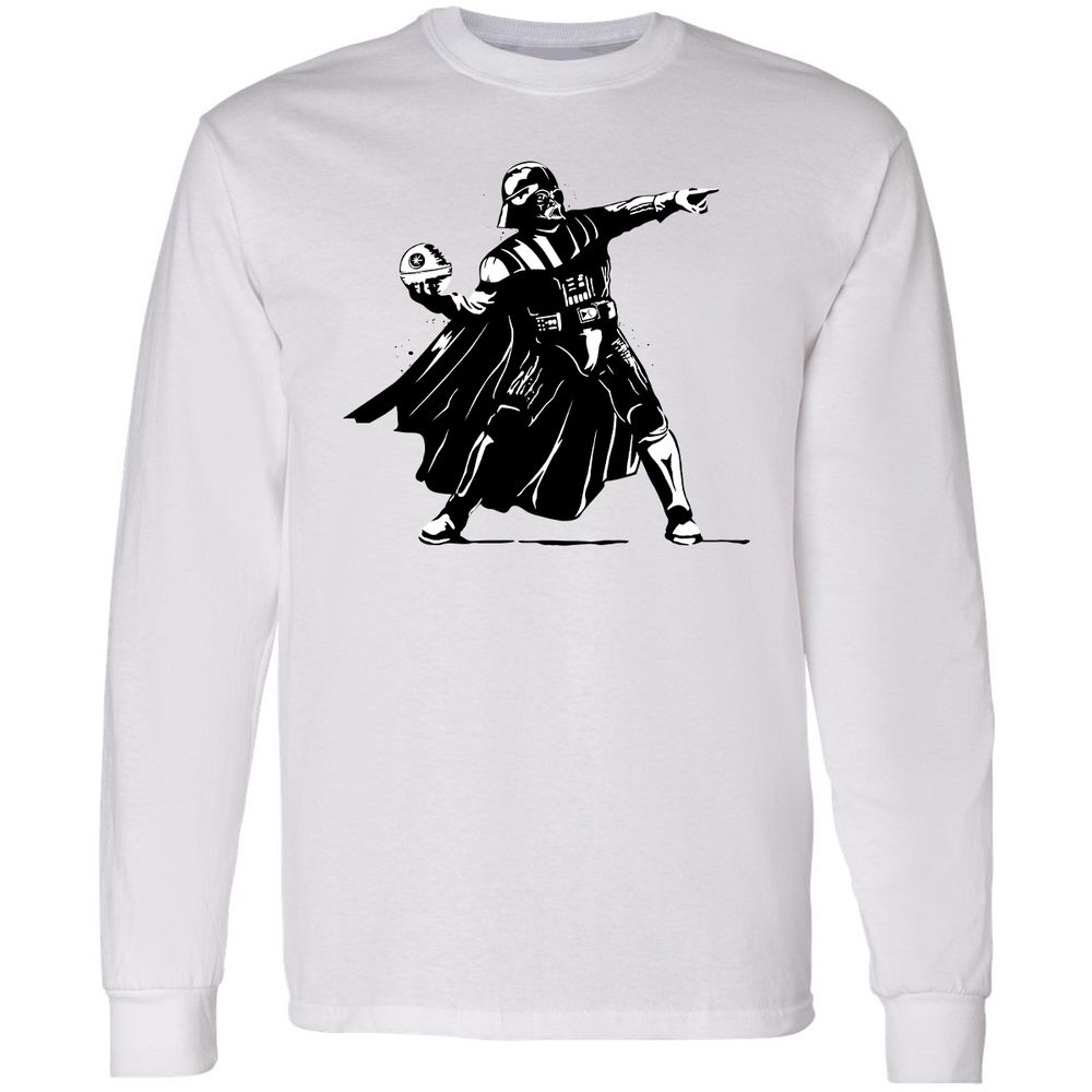 Long Sleeve T-Shirt - NTND3BRB - White - 1