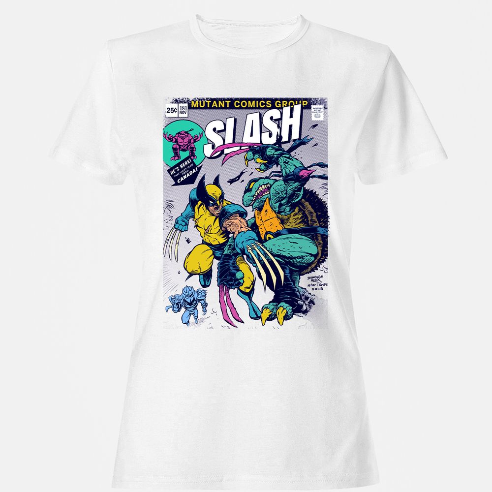 Women's T-Shirt - GR4G8E4R - White - 1