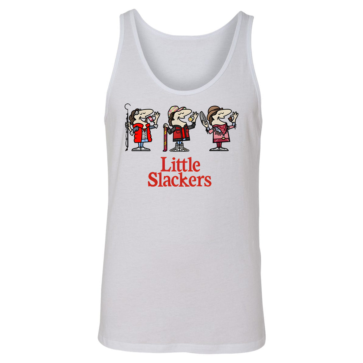Unisex Jersey Tank - DZACTK2G - White - 1
