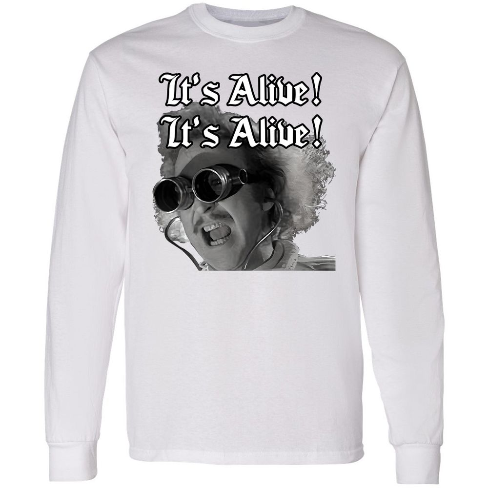 Long Sleeve T-Shirt - HRS592VV - White - 1