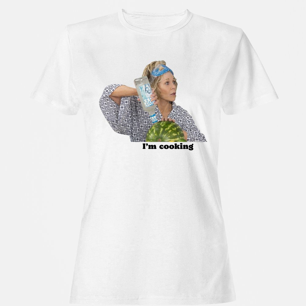Women's T-Shirt - A6FL95N7 - White - 1