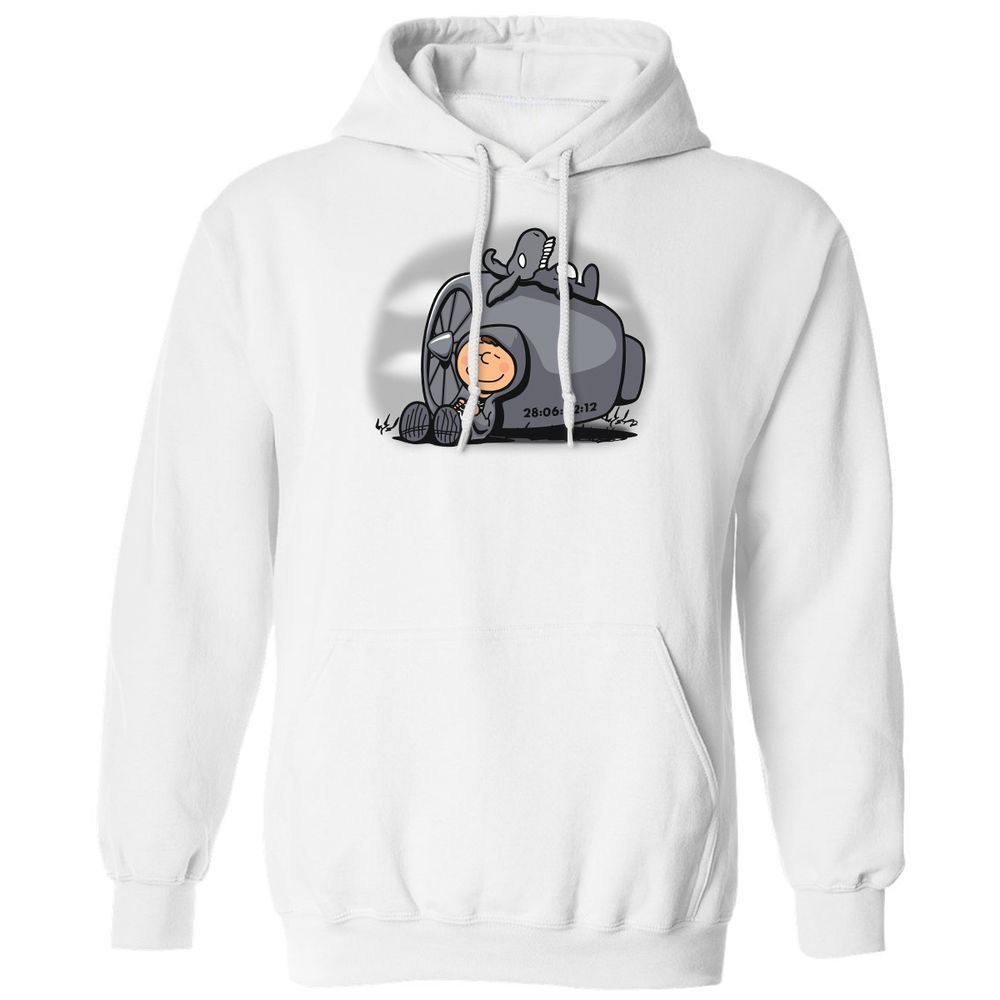 Classic Unisex Hoodie - F8DC3XEQ - White - 1
