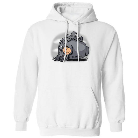 Classic Unisex Hoodie - F8DC3XEQ - White - 1