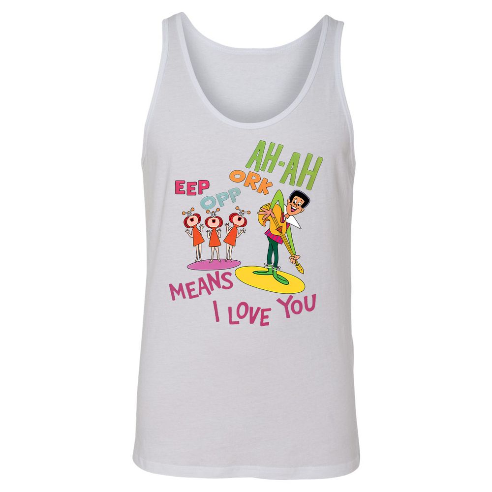 Unisex Jersey Tank - H8ETVMJU - White - 1