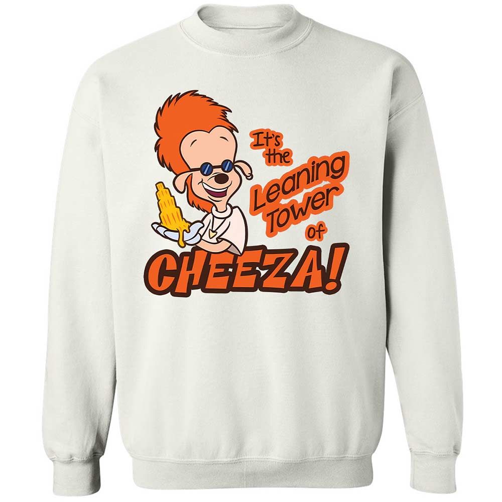 Leaning Tower of Cheeza - White - 1