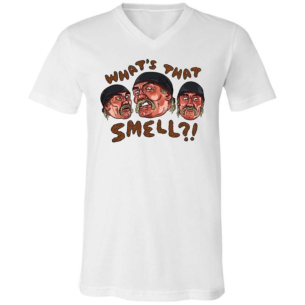 Unisex V-Neck T-Shirt - 49MRUC6C - White - 1