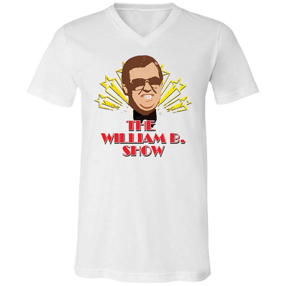 Unisex V-Neck T-Shirt - VN45R217 - White - 1