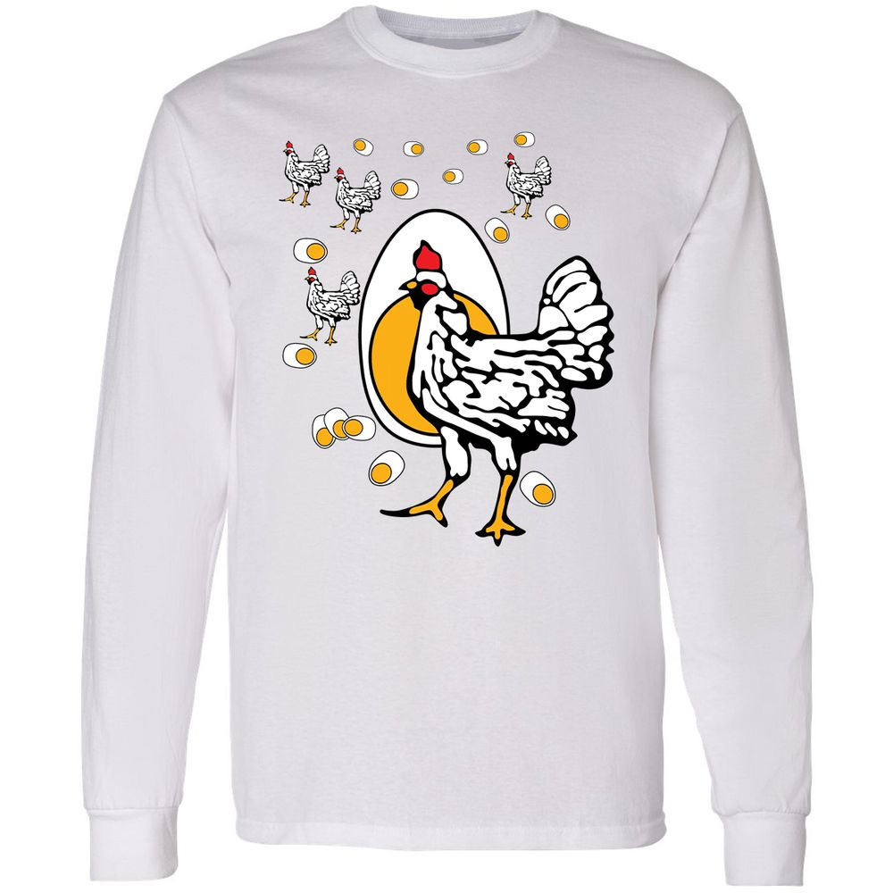 Long Sleeve T-Shirt - CBABV9TH - White - 1
