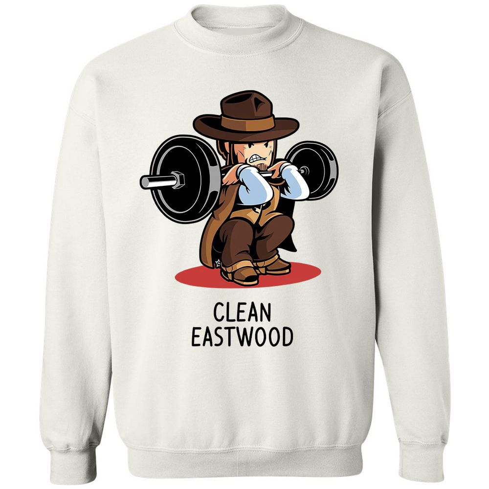 Classic Unisex Sweatshirt - EHCJ6HHW - White - 1