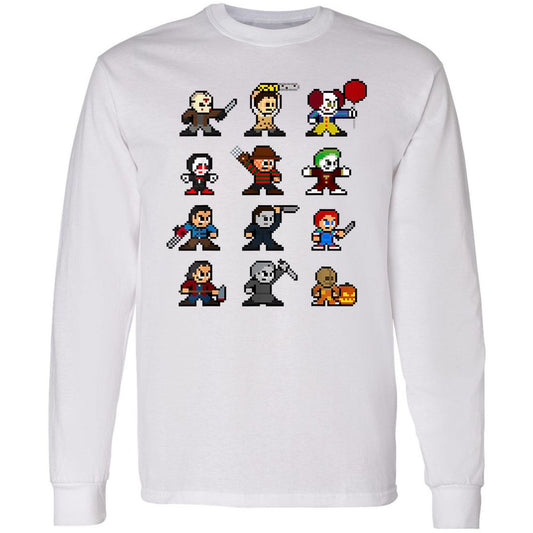 Long Sleeve T-Shirt - HXQTA5MV - White - 1