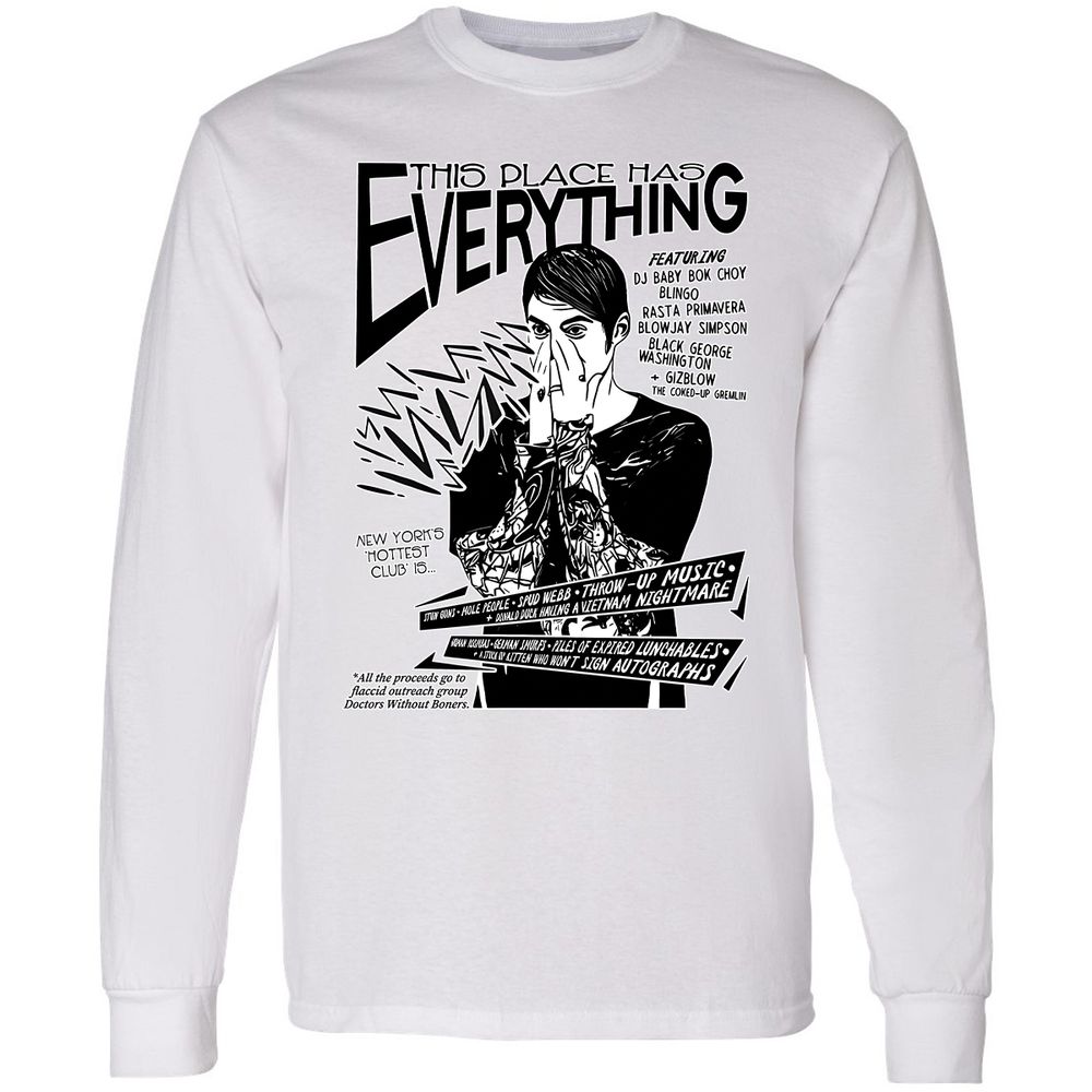 Long Sleeve T-Shirt - Y34Q338G - White - 1