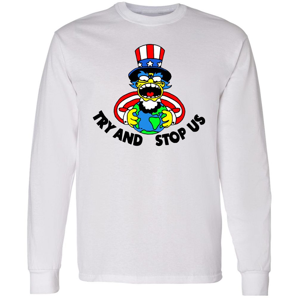 Long Sleeve T-Shirt - 6FXG2UZN - White - 1