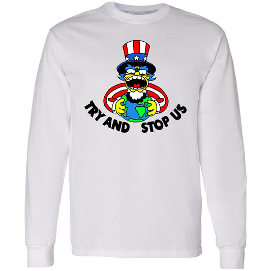 Long Sleeve T-Shirt - 6FXG2UZN - White - 1