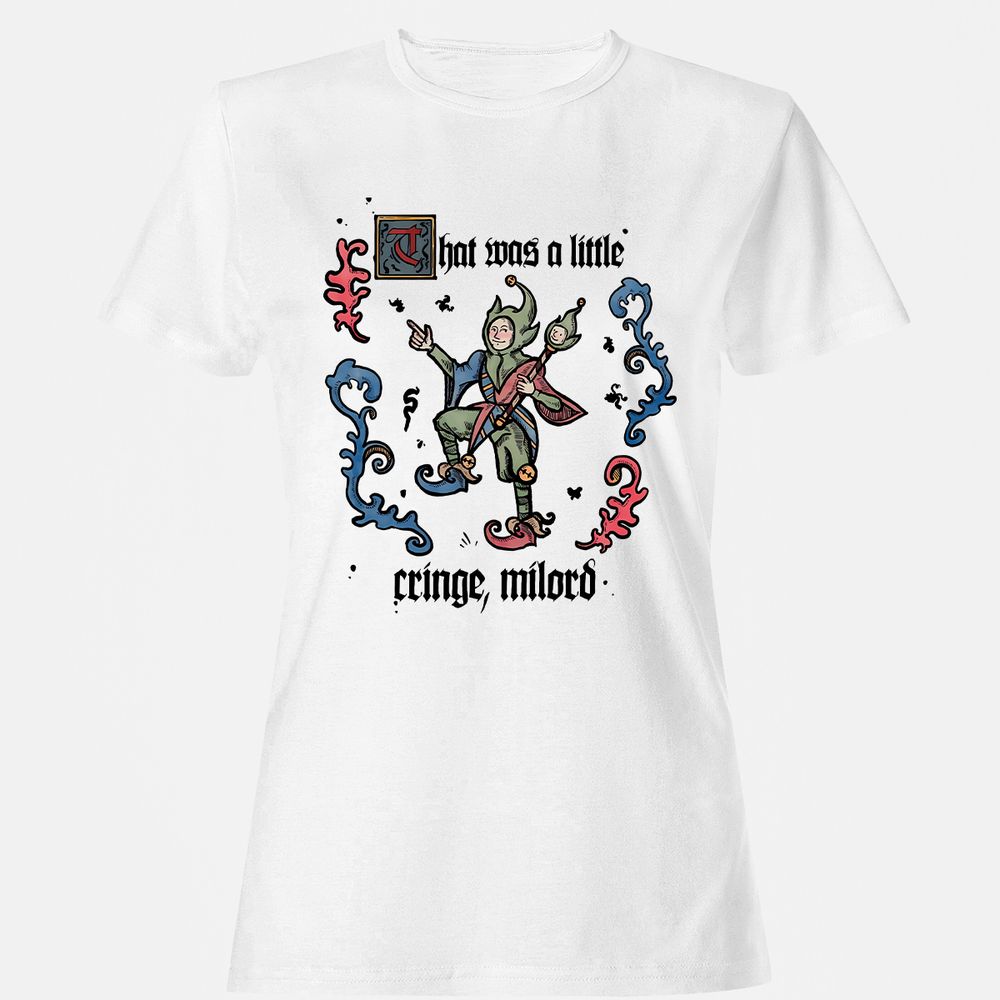 Women's T-Shirt - 1P81LAFN - White - 1