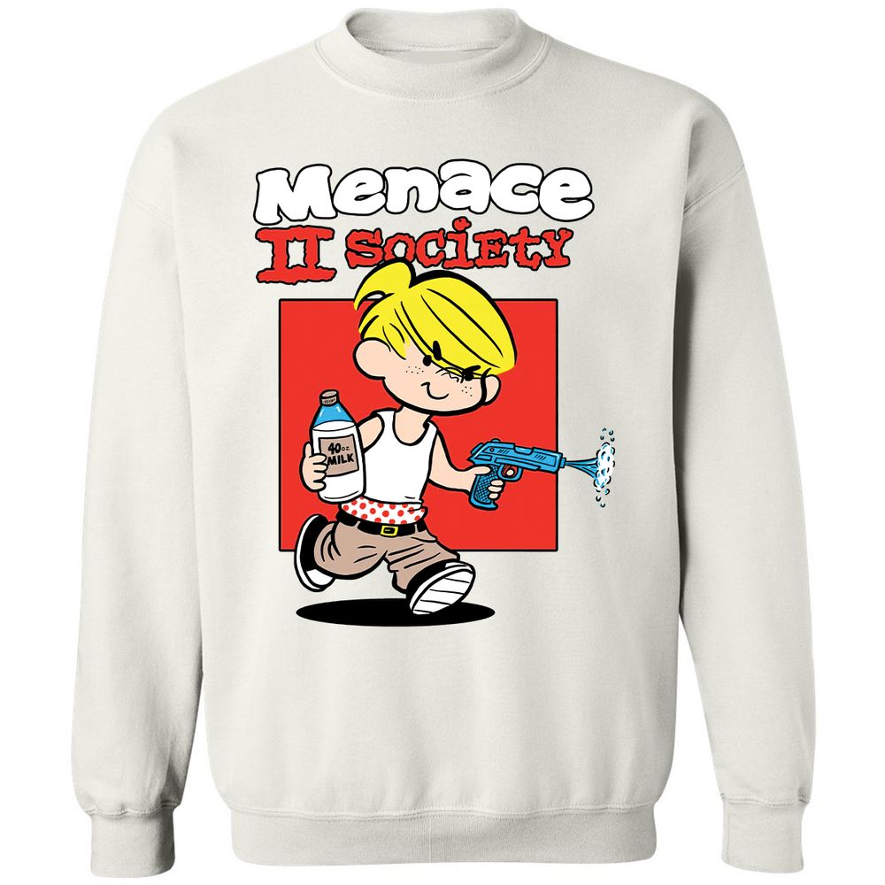 Classic Unisex Sweatshirt - 5MSZUDTK - White - 1