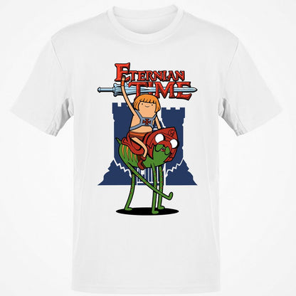 Classic Unisex T-Shirt - Q852FK5Z - White - 1