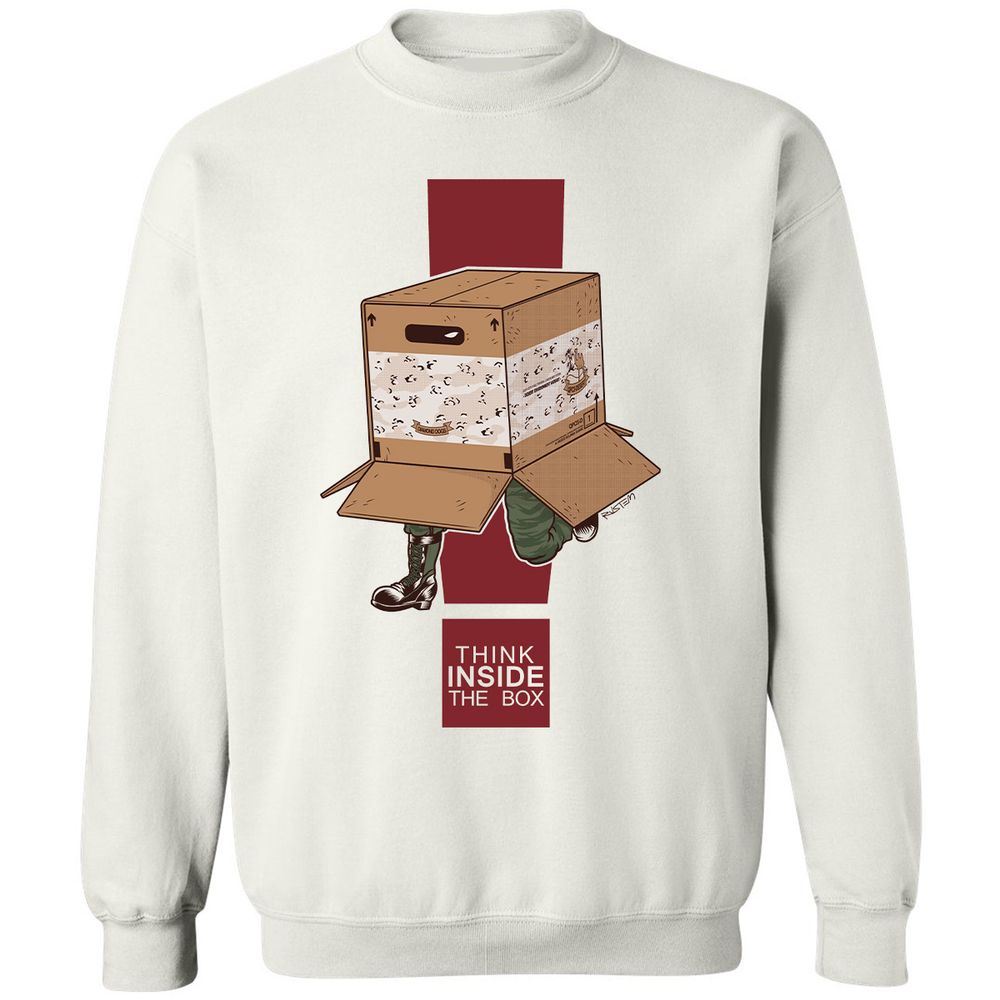 Classic Unisex Sweatshirt - KHM9ULY5 - White - 1