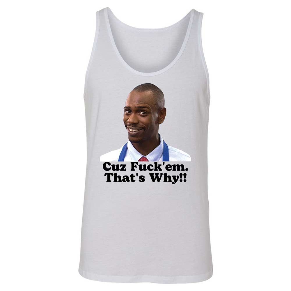 Unisex Jersey Tank - BJUU7P59 - White - 1