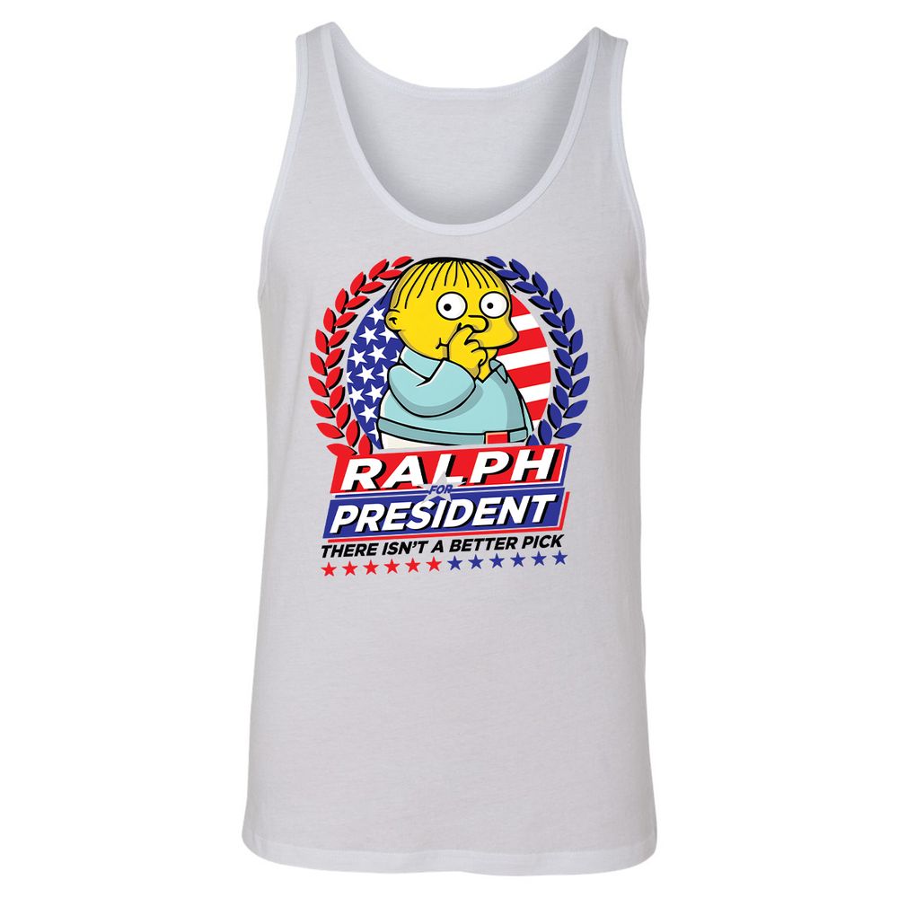 Unisex Jersey Tank - HL5BUMEM - White - 1