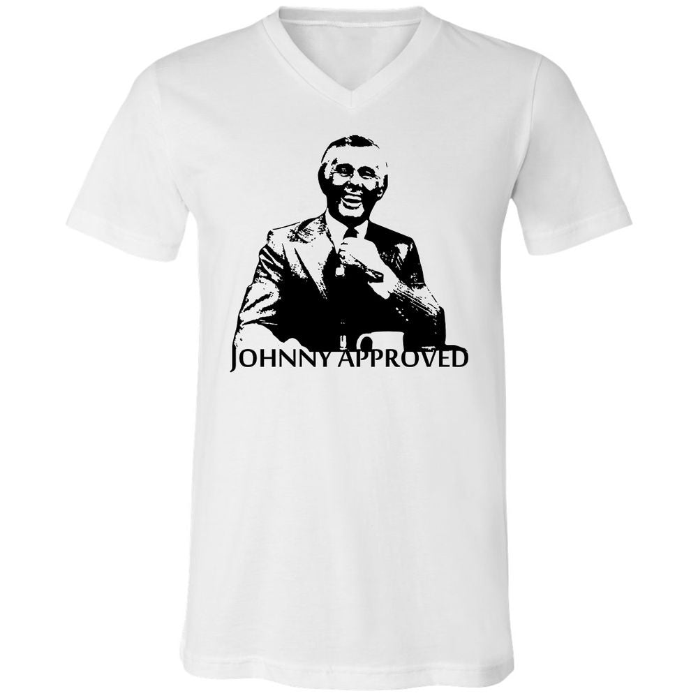 If it's good, Johnny Approves - White - 1