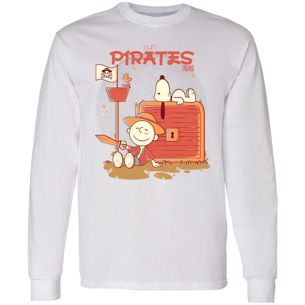 Long Sleeve T-Shirt - RAK7KSPQ - White - 1