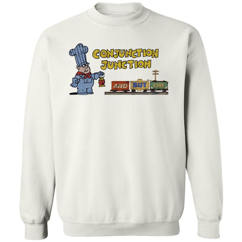 Classic Unisex Sweatshirt - UKSVQ89E - White - 1
