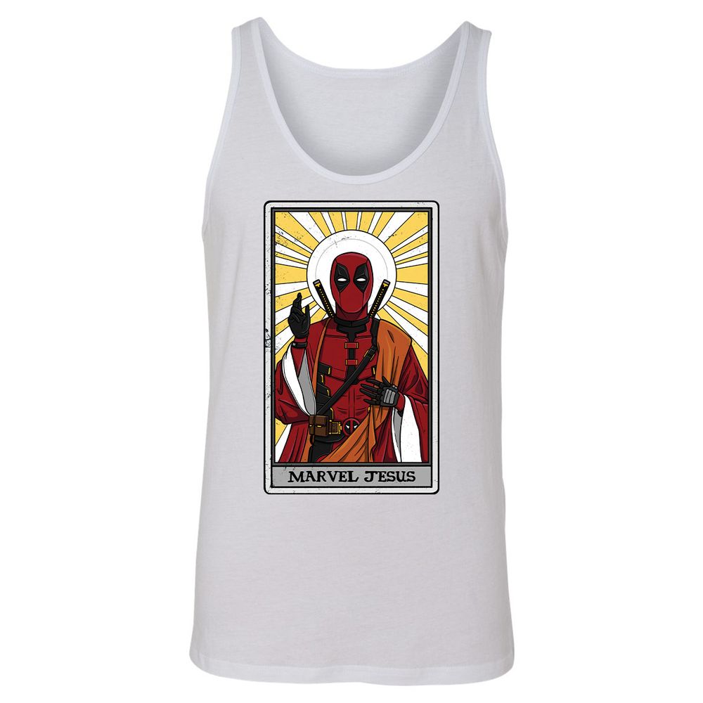 Unisex Jersey Tank - G8XW5LZY - White - 1