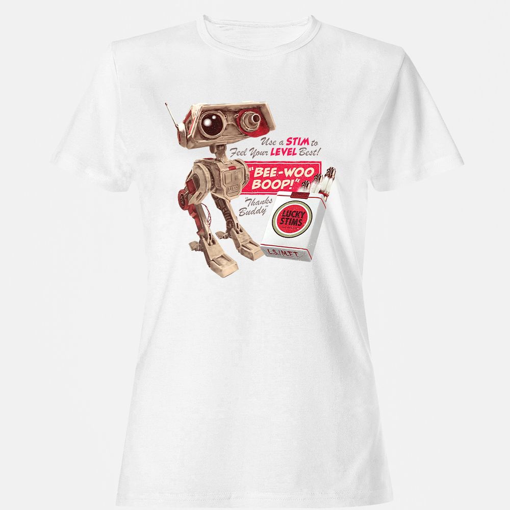 Women's T-Shirt - M3YQTB31 - White - 1