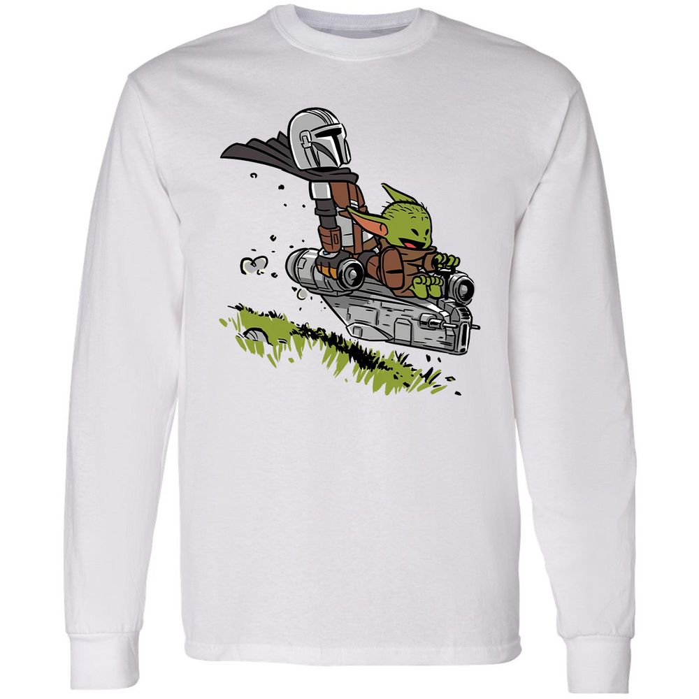 Long Sleeve T-Shirt - Y884Q4UT - White - 1