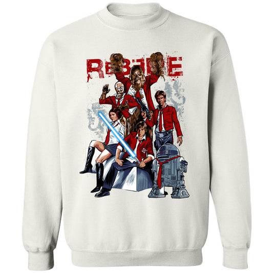 Classic Unisex Sweatshirt - YVY4UZBU - White - 1