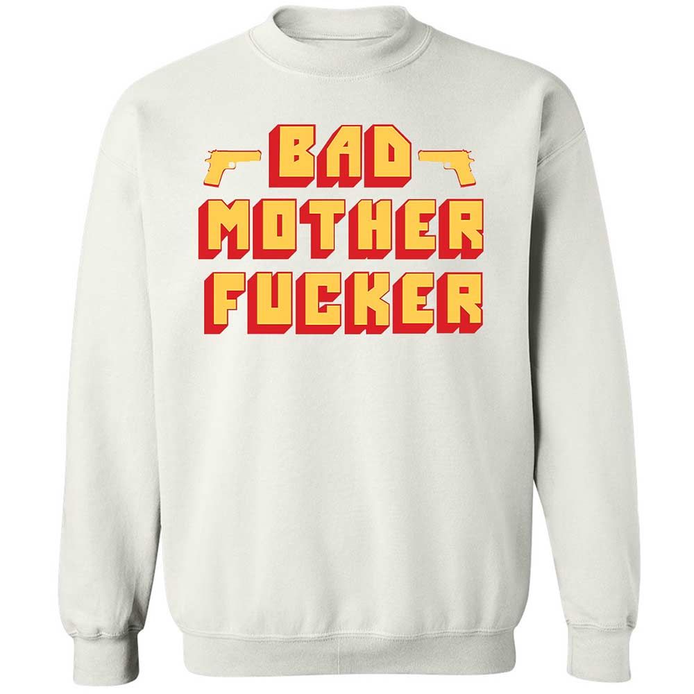 Bad Motherfucker - White - 1