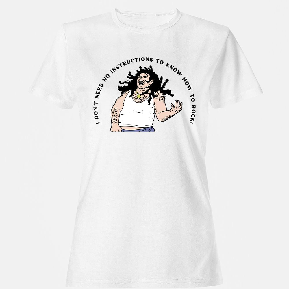 Women's T-Shirt - U3FUSGQR - White - 1