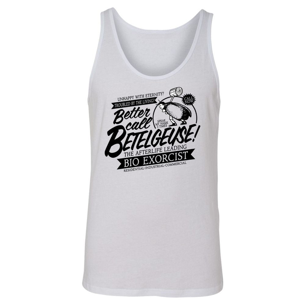 Unisex Jersey Tank - AUF78MZS - White - 1
