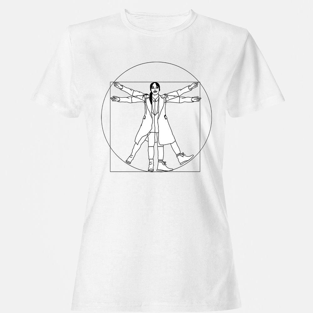 Vitruvian Philomena Cunk - Cunk on Earth - White - 1