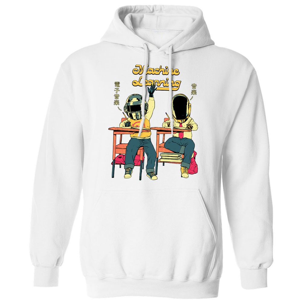 Classic Unisex Hoodie - 8FZ9PXBE - White - 1