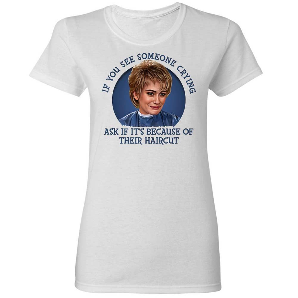 Women's T-Shirt - EDAD75HG - White - 1