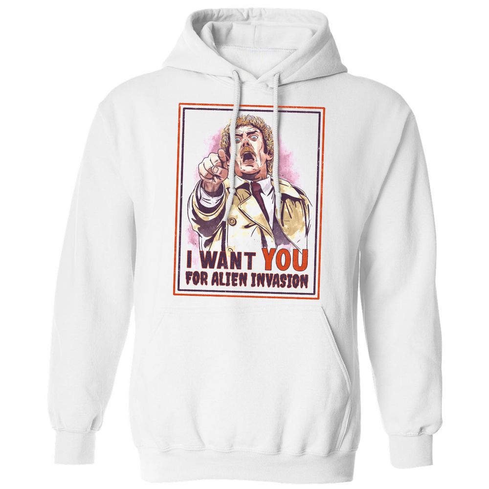 Classic Unisex Hoodie - 8YDDGV5H - White - 1