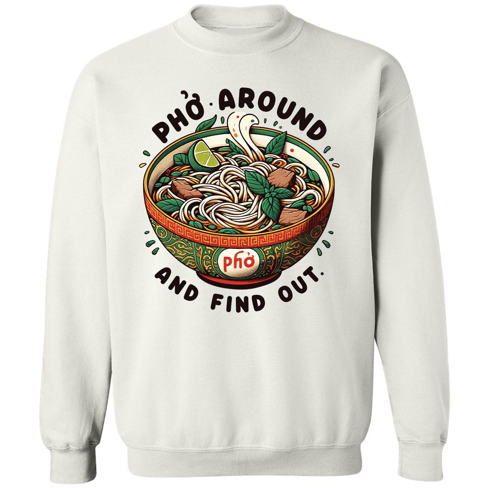 Classic Unisex Sweatshirt - 6DM69PQM - White - 1