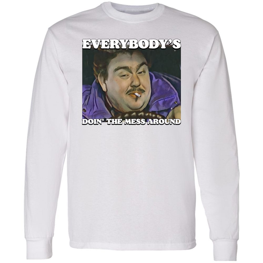 Long Sleeve T-Shirt - Z1BYQZ44 - White - 1