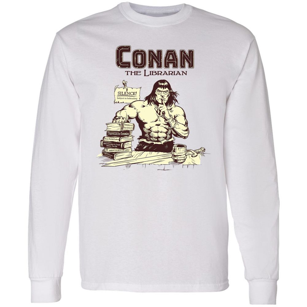 Long Sleeve T-Shirt - 4THUSR1L - White - 1