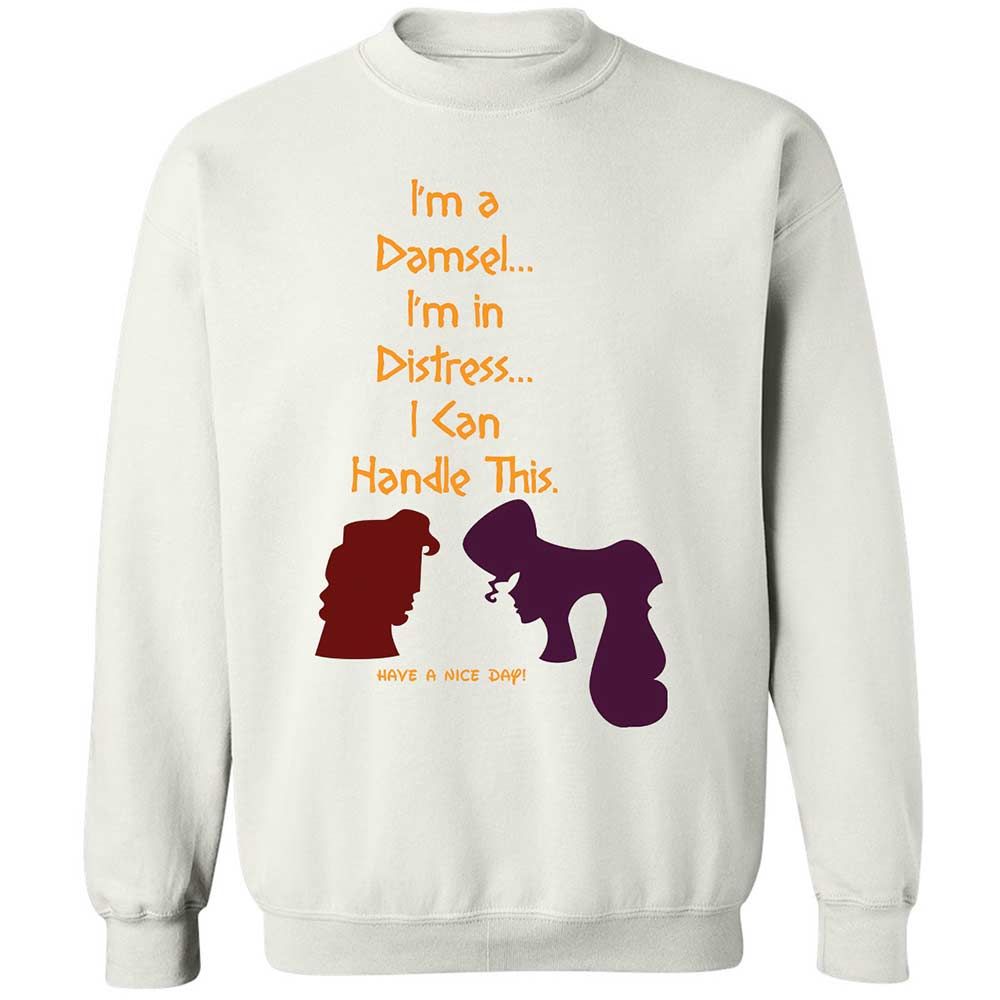 Classic Unisex Sweatshirt - C6JSKPB3 - White - 1
